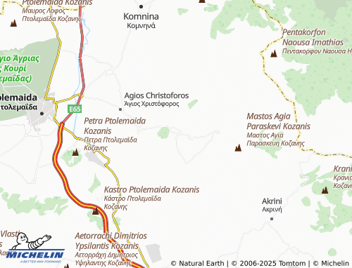 Carte MICHELIN Spilia - ViaMichelin