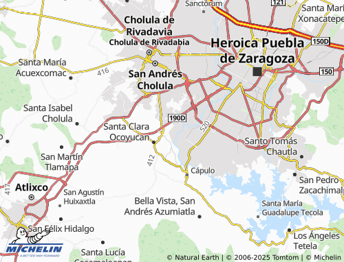 MICHELIN-Landkarte Parque de La Castellana - ViaMichelin