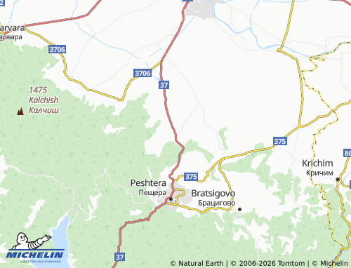 MICHELIN Radilovo map - ViaMichelin