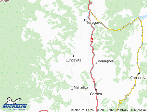 Mappa MICHELIN Luncavița - ViaMichelin