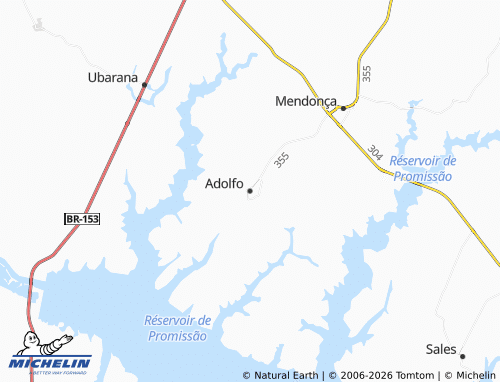 Mappa MICHELIN Adolfo - ViaMichelin