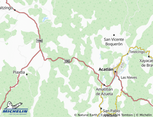 MICHELIN Nuevos Horizontes map - ViaMichelin