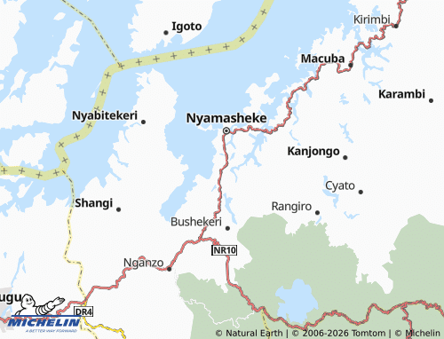 MICHELIN-Landkarte Cyesha - ViaMichelin
