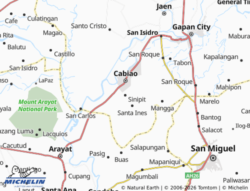 Mappa MICHELIN Sinipit - ViaMichelin