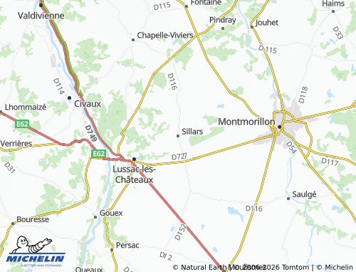 Mapa MICHELIN Sillars - ViaMichelin