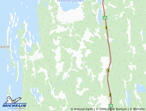 MICHELIN-Landkarte Henriksdal - ViaMichelin