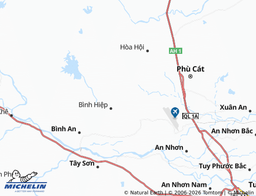 MICHELIN-Landkarte Bình Thuận - ViaMichelin