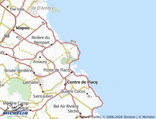 Carte MICHELIN Poste Lafayette - ViaMichelin