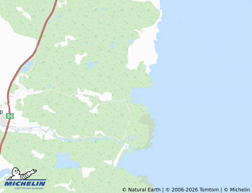 MICHELIN Norrfjärden map - ViaMichelin