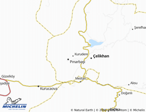 MICHELIN Kurudere map - ViaMichelin