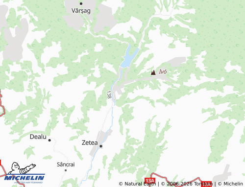 Mappa MICHELIN Sub Cetate - ViaMichelin