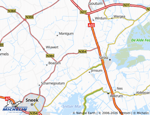 MICHELIN Raerd map - ViaMichelin