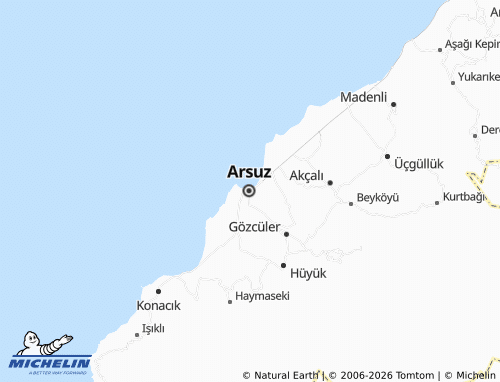 MICHELIN Uluçınar map - ViaMichelin