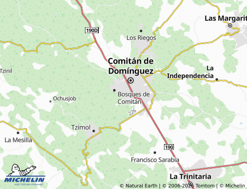 Kaart MICHELIN Los Robles - ViaMichelin