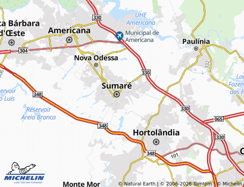Mapa MICHELIN Parque Euclides Miranda - ViaMichelin