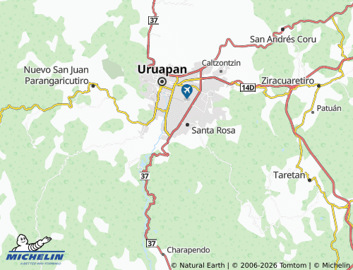 Mappa MICHELIN Nuevo Amanecer - ViaMichelin