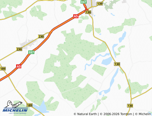 Mapa MICHELIN Grabava - ViaMichelin