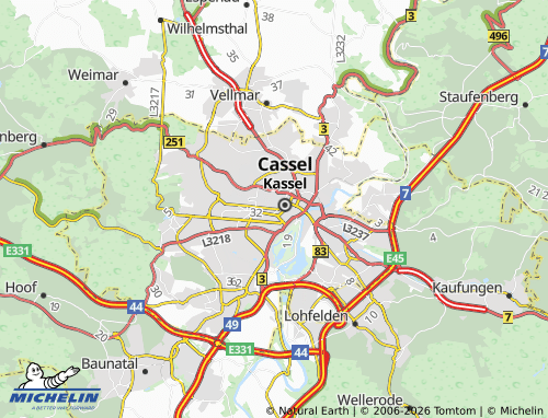 Mappa MICHELIN Mitte - ViaMichelin