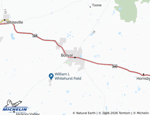 Mapa MICHELIN Bolivar - ViaMichelin