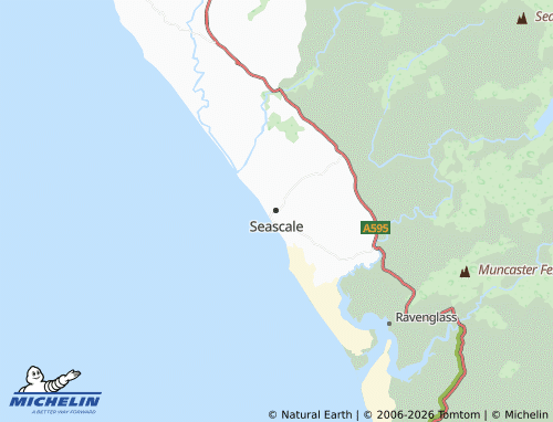 Carte MICHELIN Seascale - ViaMichelin