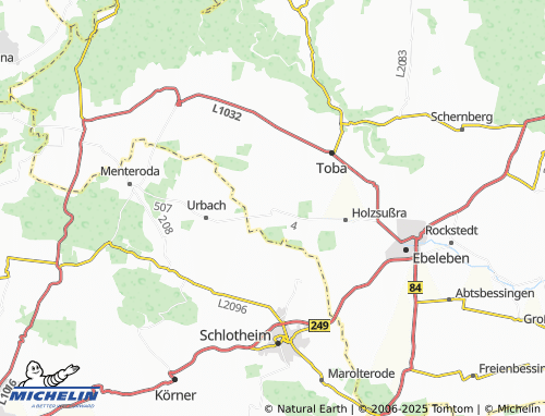 MICHELIN Peukendorf map - ViaMichelin
