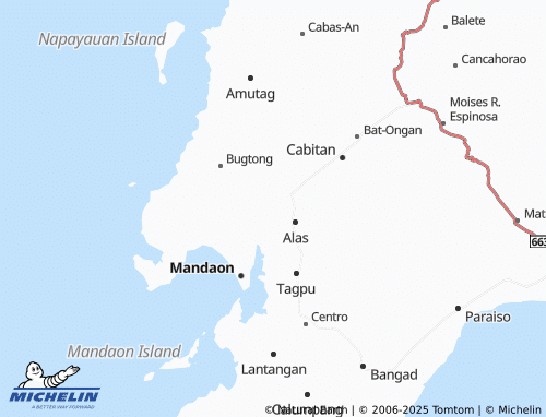 MICHELIN Dayao map - ViaMichelin