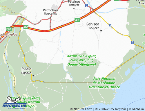 Carte MICHELIN Melissa - ViaMichelin