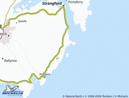 MICHELIN Ballyhornan map - ViaMichelin