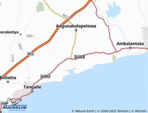 MICHELIN Ranna East map - ViaMichelin