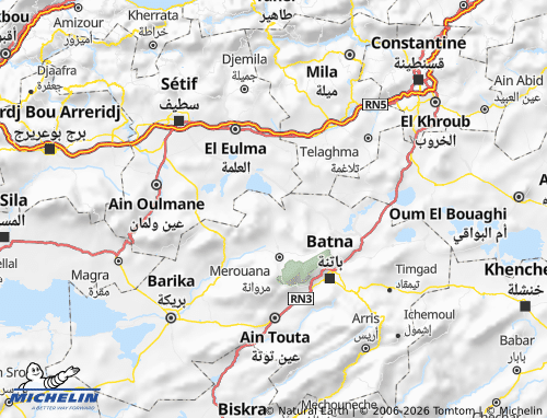 Mappa MICHELIN Awlad Sallam - ViaMichelin