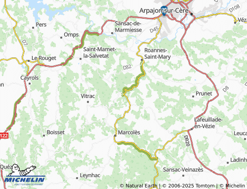 Mappa MICHELIN Lenseigne - ViaMichelin