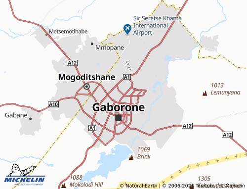 Mapa MICHELIN Broadhurst Industrial - ViaMichelin