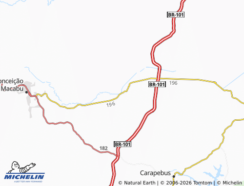Carte MICHELIN Macabuzinho - ViaMichelin