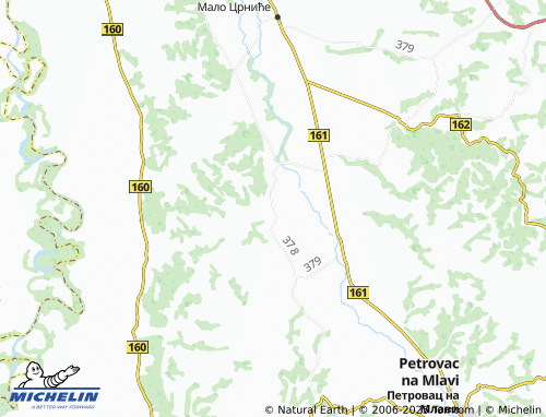 MICHELIN Vrbnica map - ViaMichelin