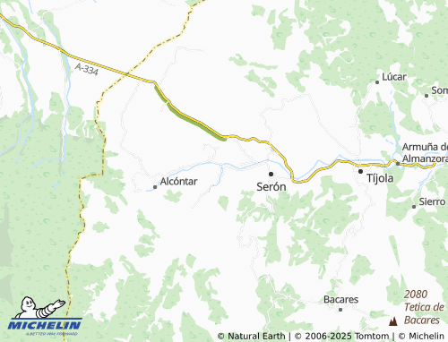 Mapa MICHELIN Aogasta de Abaio - ViaMichelin