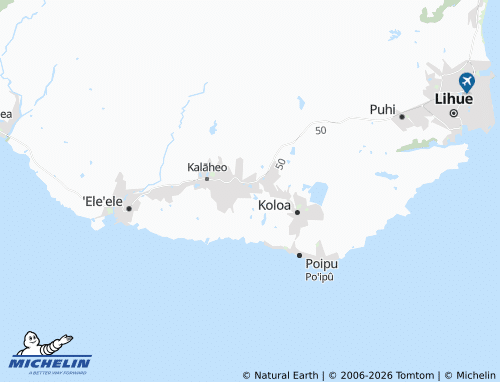 Carte MICHELIN Lawa'i - ViaMichelin