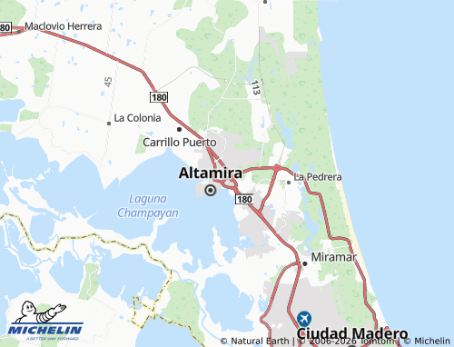 Mapa MICHELIN Los Laureles - ViaMichelin