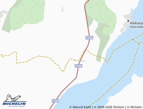 MICHELIN-Landkarte Pobeda - ViaMichelin