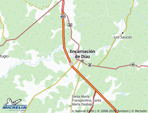 Mapa MICHELIN Constitución - ViaMichelin