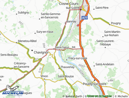 Kaart MICHELIN La Roche - ViaMichelin