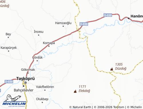 Mappa MICHELIN Oymaağaçseki - ViaMichelin