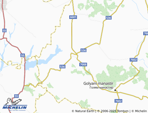 MICHELIN Skalitsa map - ViaMichelin