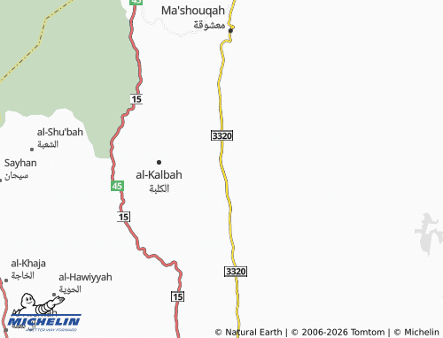 MICHELIN-Landkarte al-Deewan - ViaMichelin