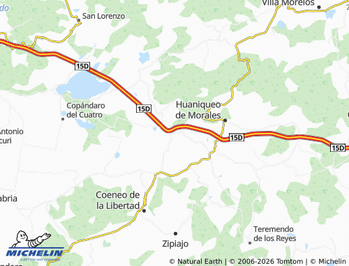 Mappa MICHELIN Puerta de Jaripitiro - ViaMichelin