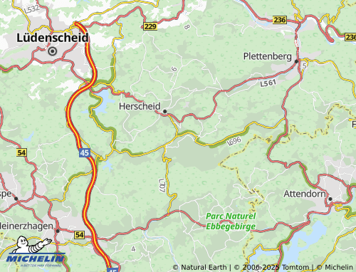 MICHELIN Rüendanz map - ViaMichelin