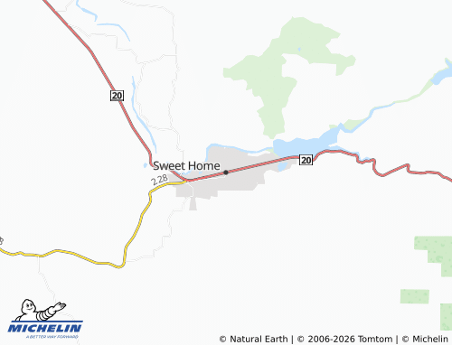 Carte MICHELIN Sweet Home - ViaMichelin