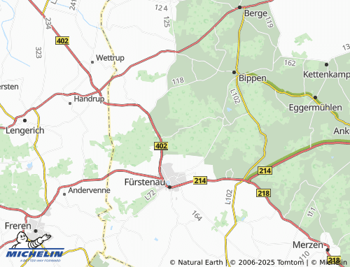 MICHELIN Lonnerbecke map - ViaMichelin