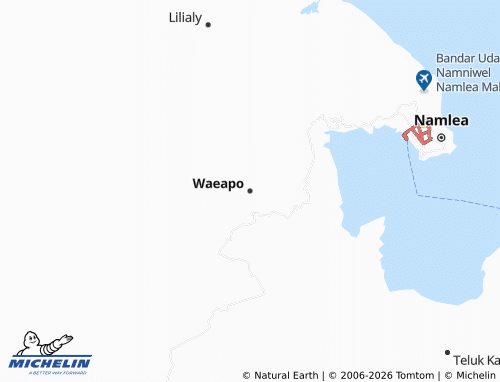 MICHELIN Waeapo map - ViaMichelin