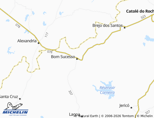 Mappa MICHELIN Bom Sucesso - ViaMichelin