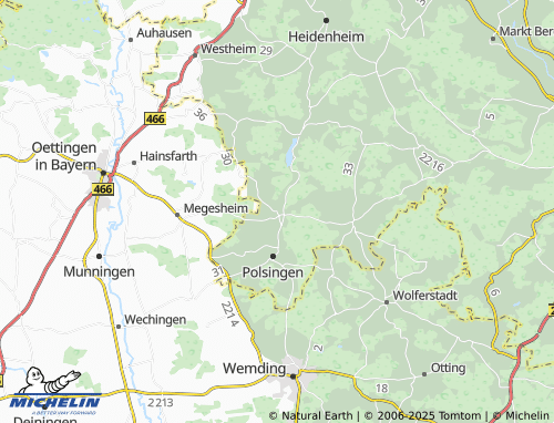 Mapa MICHELIN Ursheim - ViaMichelin